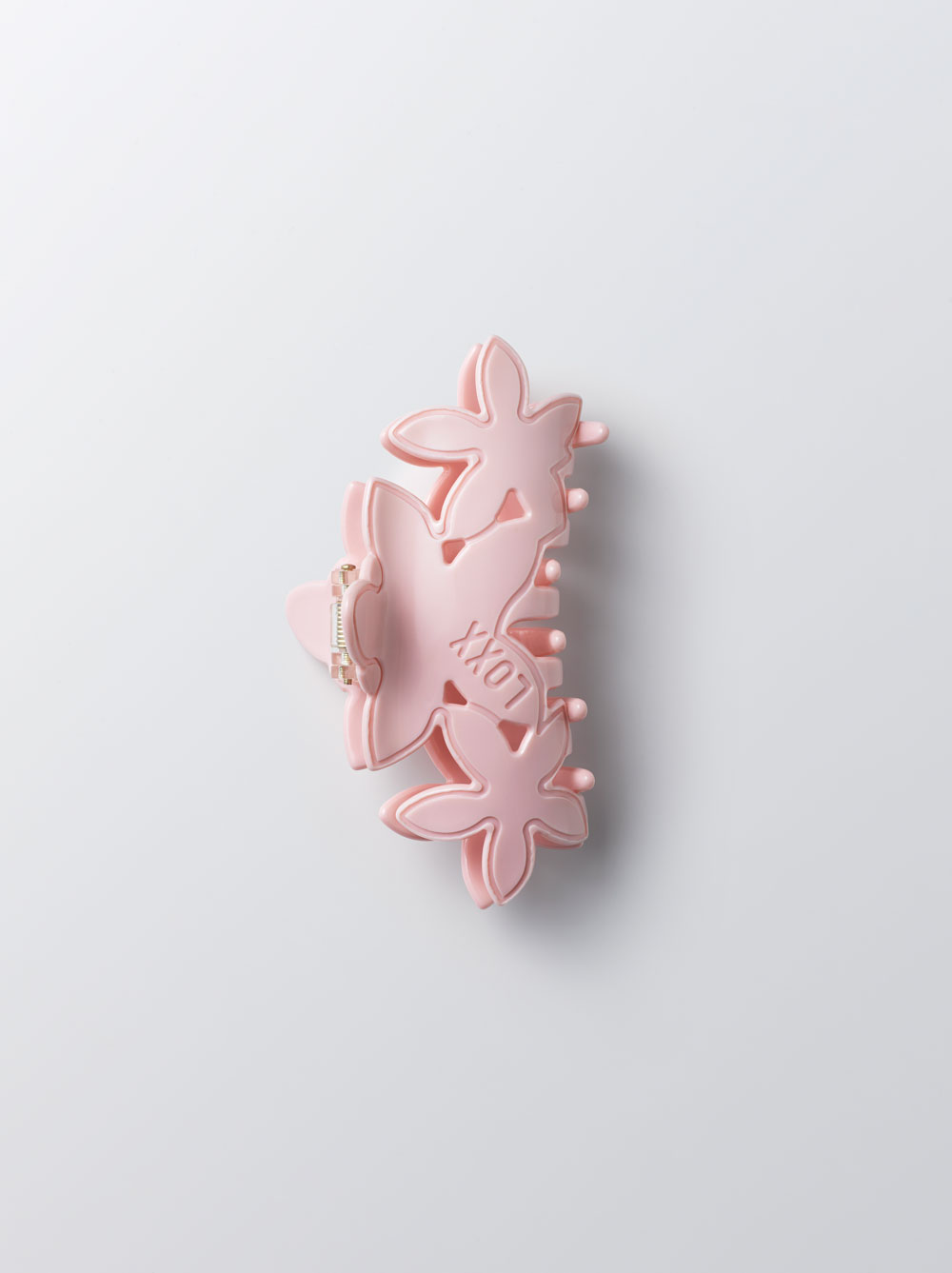 Powder Pink | Triple Flower Clip | LOXX Hair