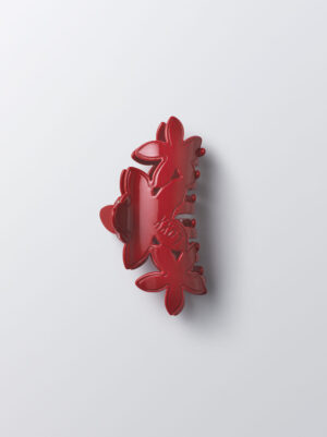 Summer Cherry | Triple Flower Clip | Loxx Hair